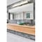Z-Lite Harrison Vanity, 1-Light, 40 In.W x 4 In.L x 4.75 In.H, Brushed Nickel/Frosted 1011-40W-BN-LED - alternate 2